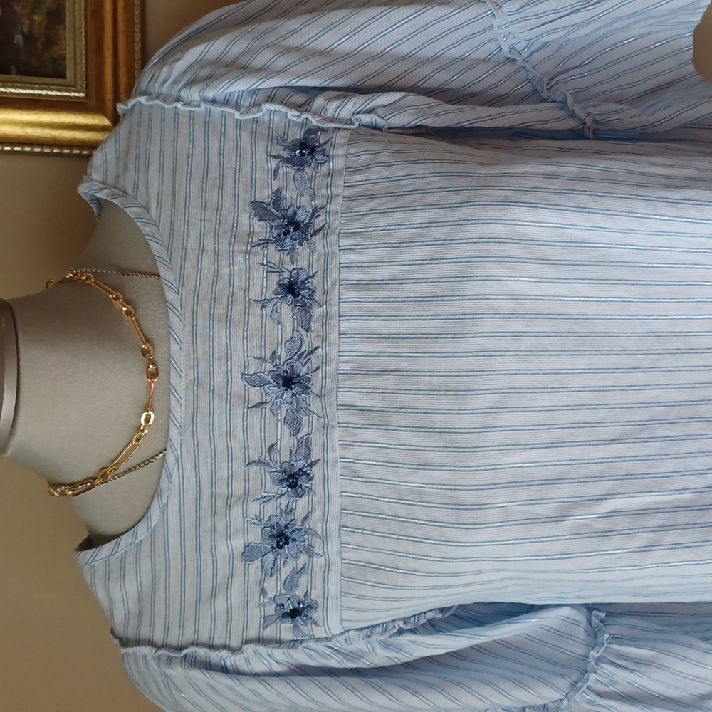 Light blue blouse size S